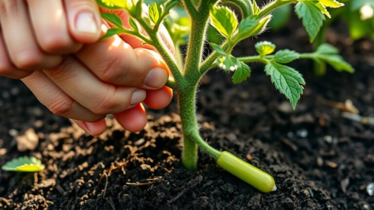 pinching tomato plants effectively