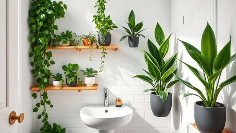 plants for bathroom wellness