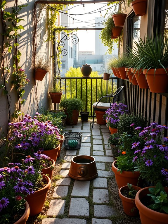 pollinator friendly garden pathways