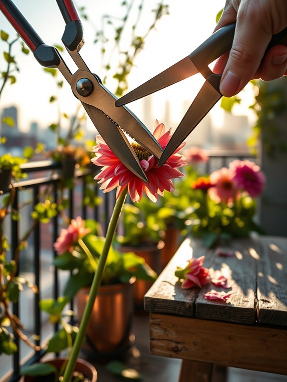 precise cuts promote blooming