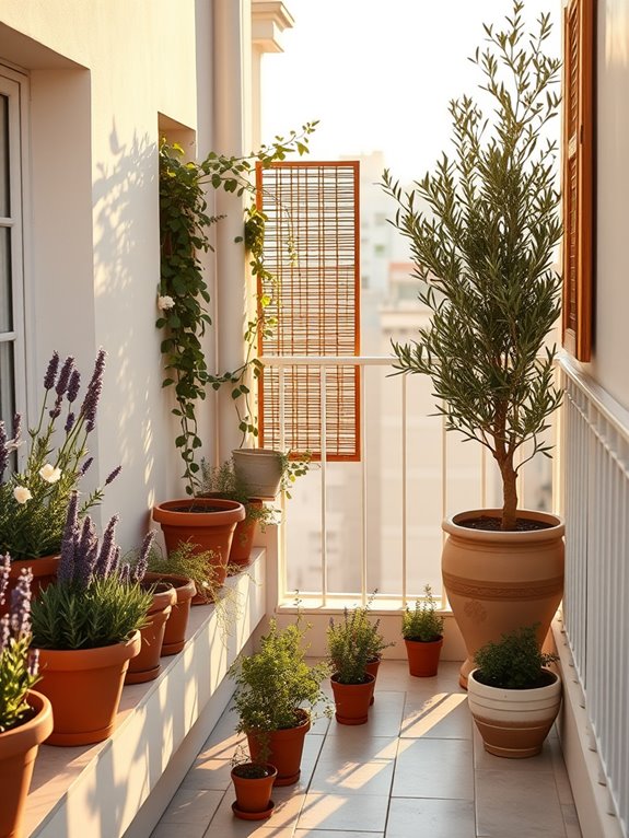 reflective color garden design