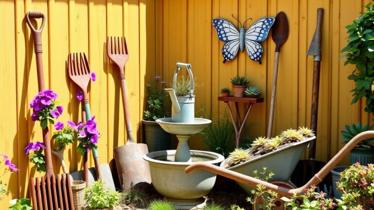 repurposing old garden tools