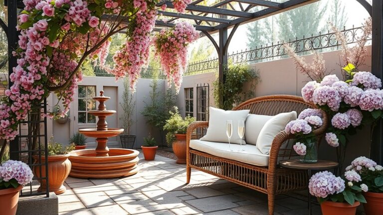 romantic patio garden ideas