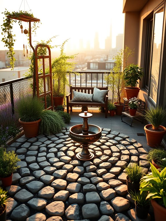 sacred garden sanctuary space