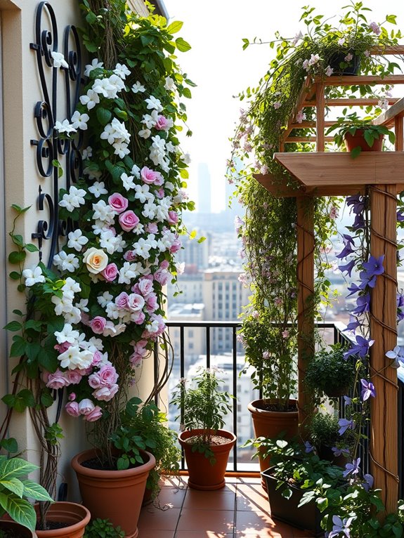 scented vertical climbing vines
