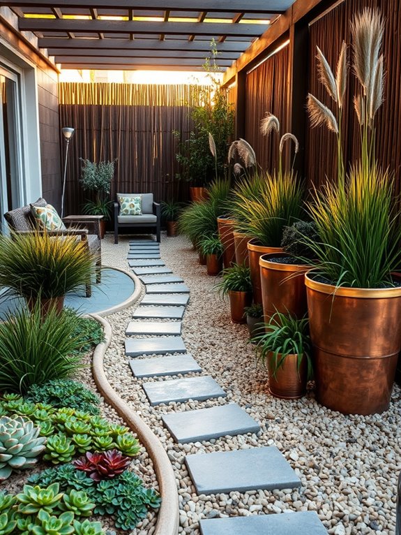 seamless garden space transitions
