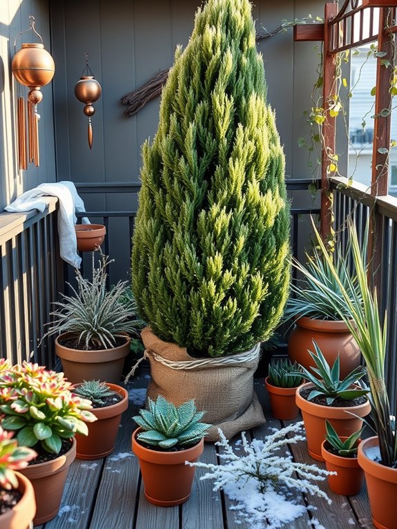 seasonal care for arborvitae