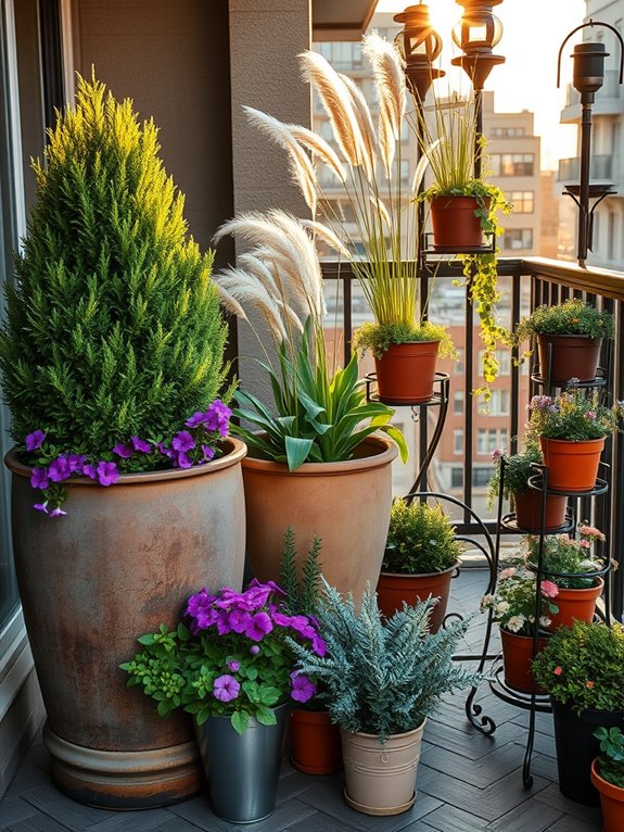 seasonal container garden design