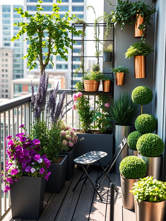 seasonal layered garden design