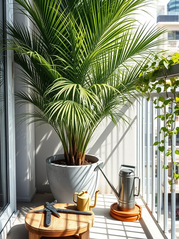 seasonal palm care routine
