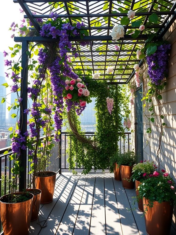 seasonal vine garden design
