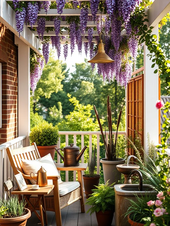 secluded reading garden sanctuary