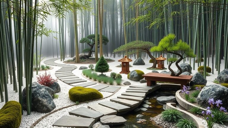 serene garden pathway designs