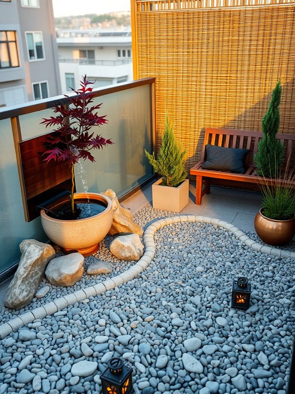 serene zen garden oasis