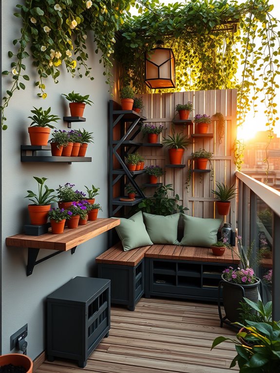 smart efficient garden storage
