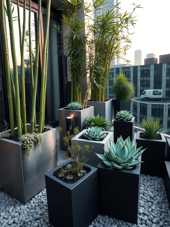 smart urban container gardening