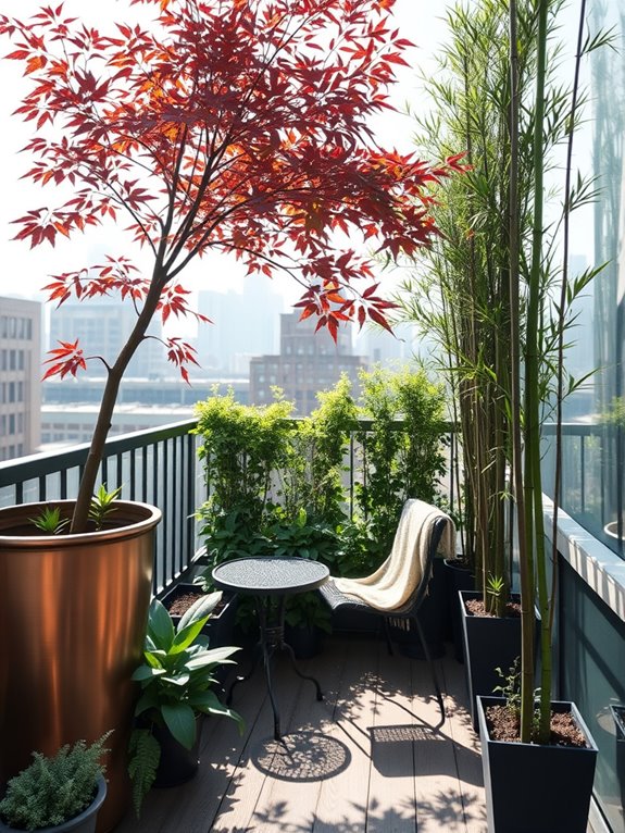 strategic shade tree placement