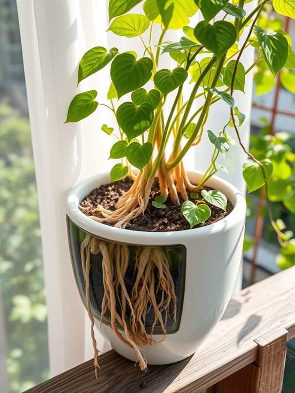strong adaptable root system