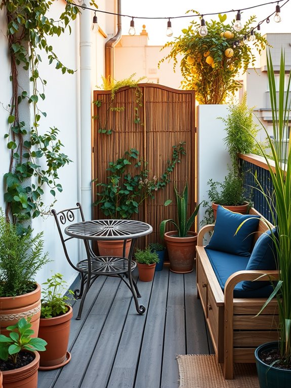 structured outdoor living spaces