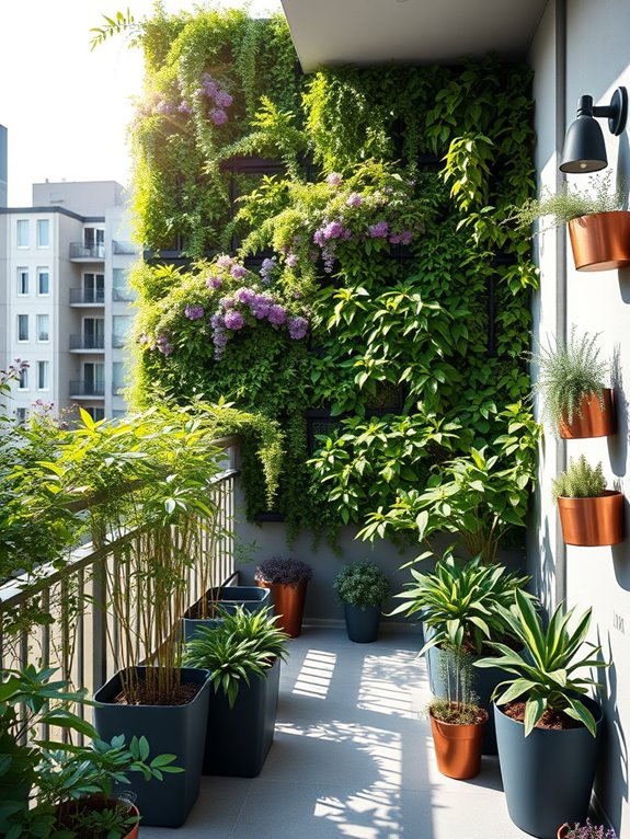 stunning vertical garden installation