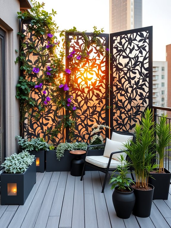 stylish outdoor privacy solutions