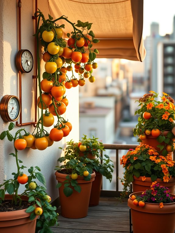 temperature affects tomato ripening