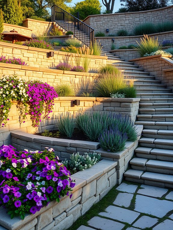 terraced garden design tips