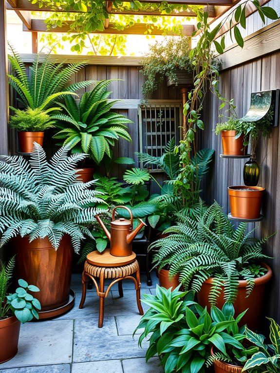 textural harmony in shade