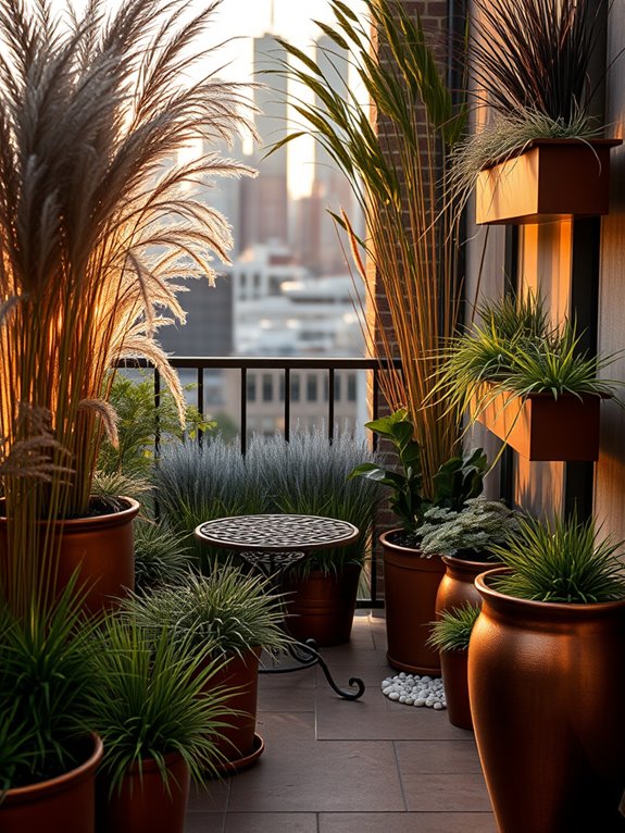 textures and movement in gardens