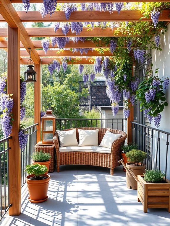 timeless garden with vines