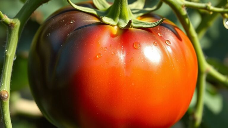 tomato blackening before ripening