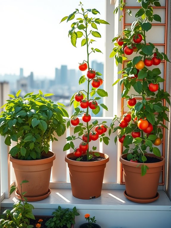 tomato plant growth habits