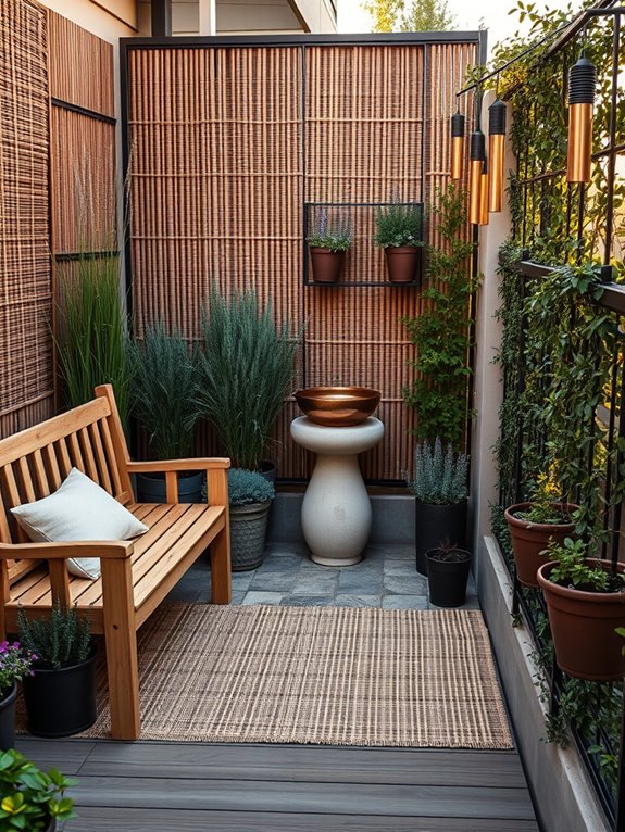 tranquil hidden meditation sanctuary