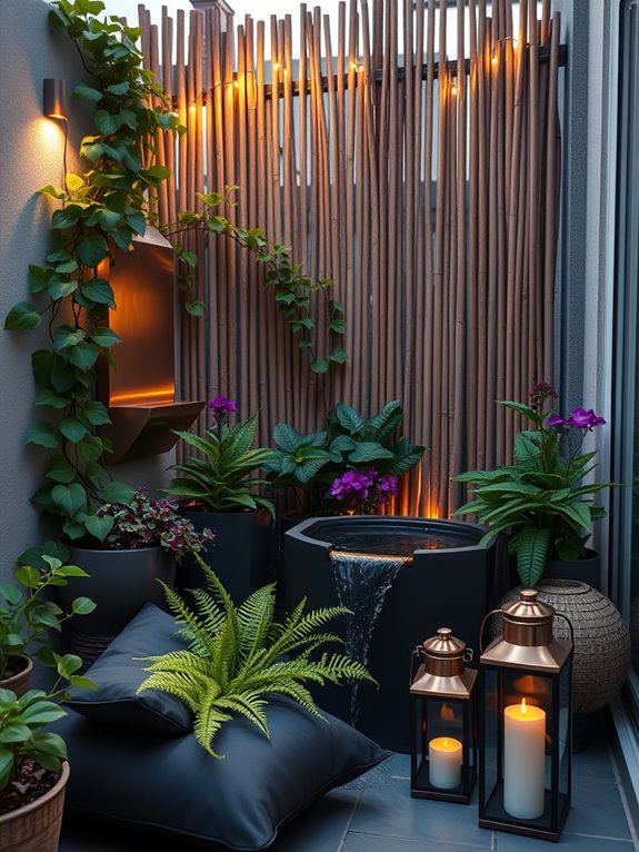 tranquil water features enhance