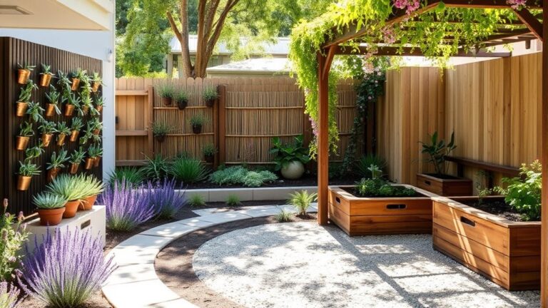 transforming side yard gardens