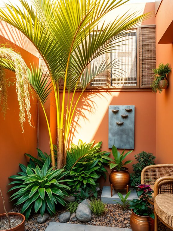 tropical habitat thriving conditions