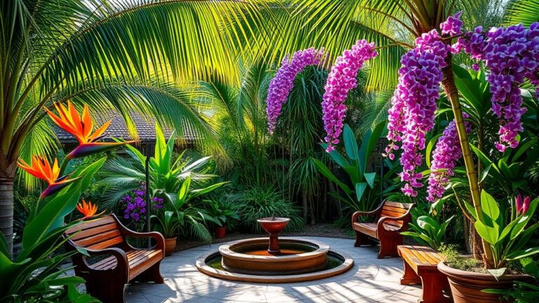 tropical resort garden inspiration
