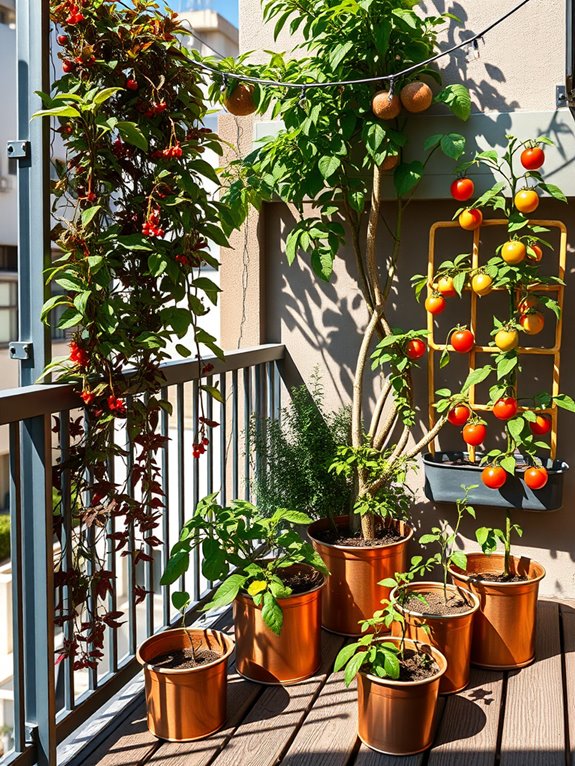vertical edible garden design