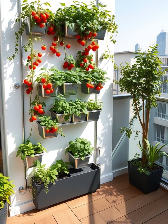 vertical edible garden design