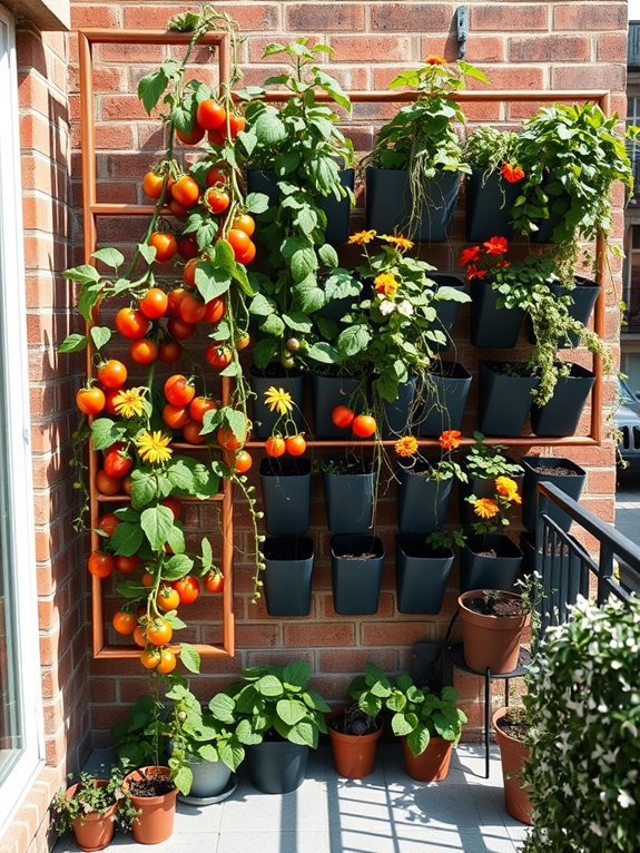 vertical edible garden design
