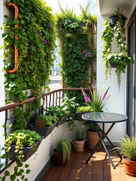 vertical garden aesthetic appeal