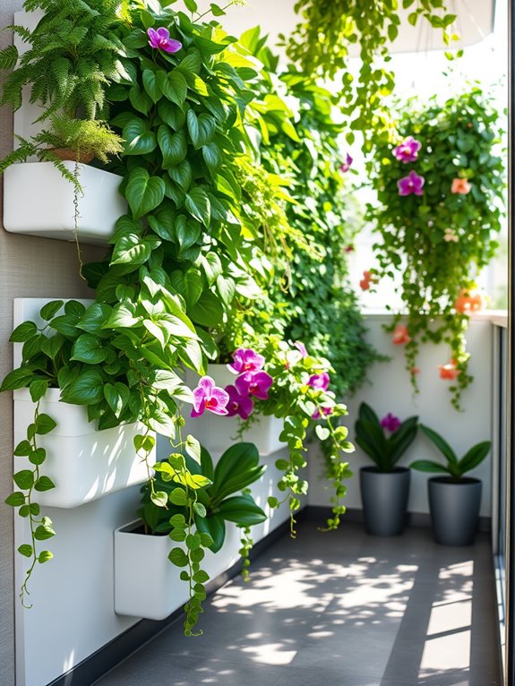 vertical garden wall design