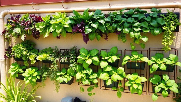 vertical gardening for greens