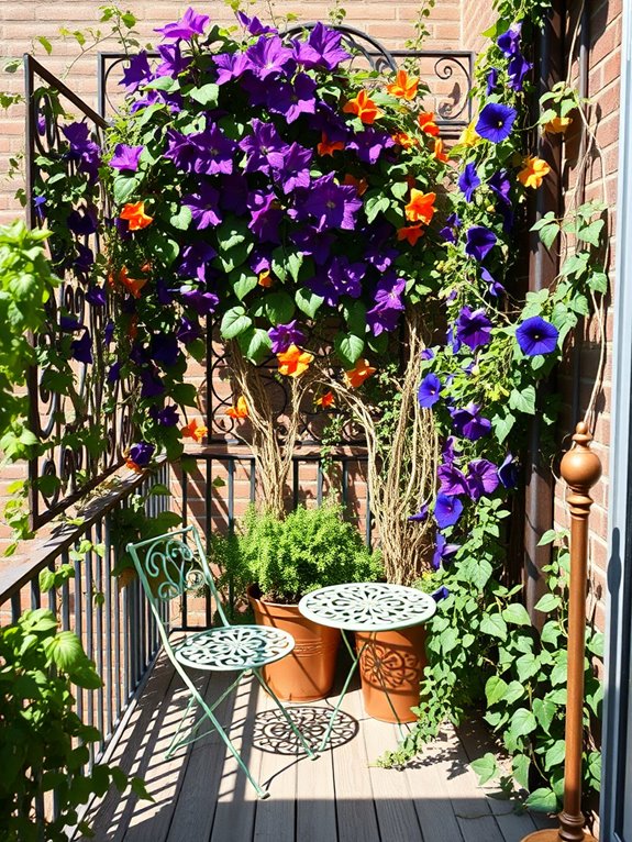 vertical gardens with vines