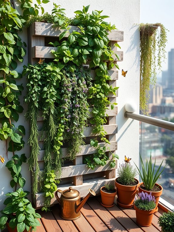 vertical herb garden design