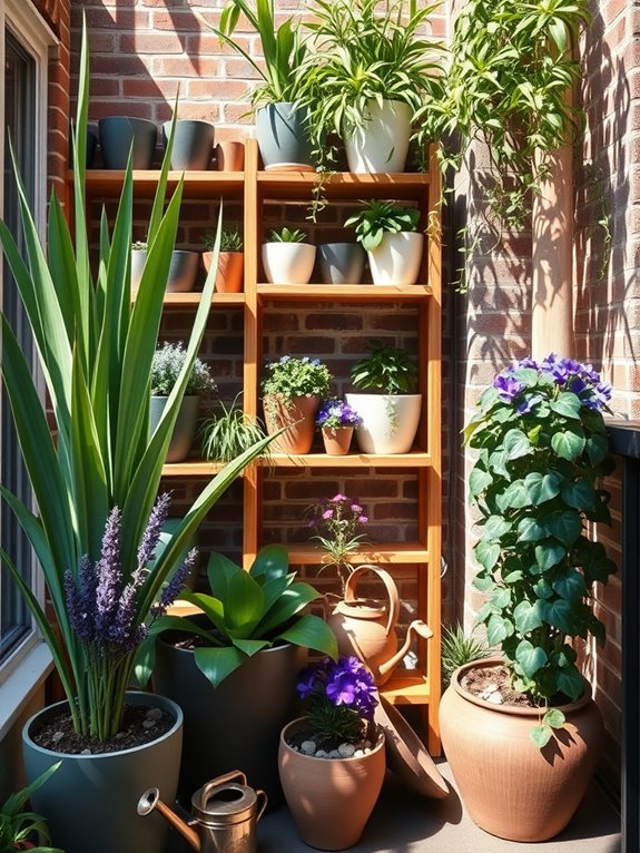 vibrant container garden gallery