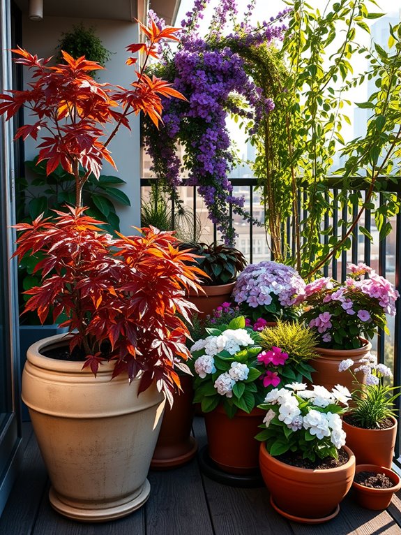 vibrant layers of color