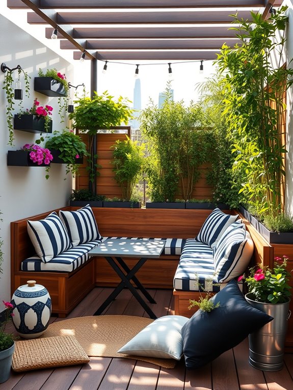 vibrant outdoor living spaces