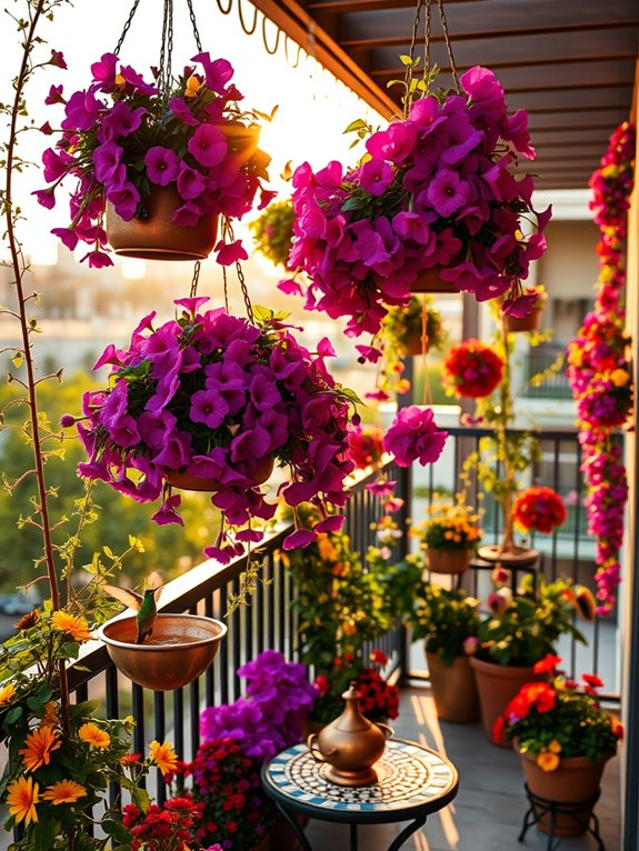 vibrant sanctuary for pollinators
