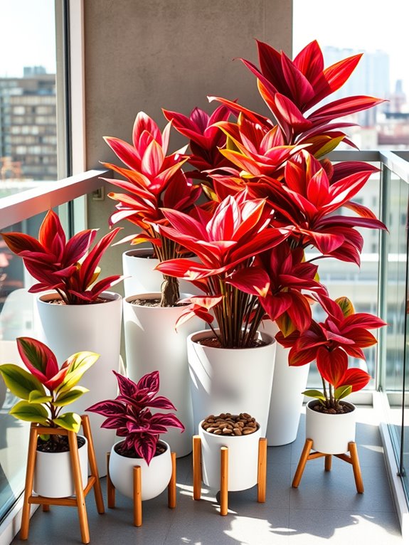 vibrant tropical foliage varieties